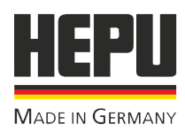 Логотип бренда HEPU