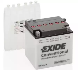 Стартерна батарея (акумулятор) eb30lb exide