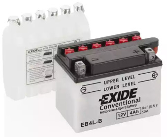 Стартерна батарея (акумулятор) eb4lb exide