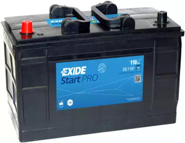 Стартерна батарея (акумулятор) eg1101 exide