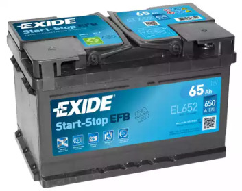 Стартерна батарея (акумулятор) el652 exide