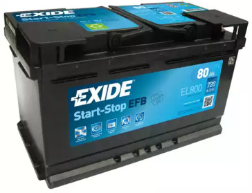 Стартерна батарея (акумулятор) el800 exide