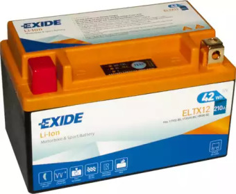 Стартерна батарея (акумулятор) eltx12 exide