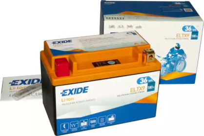 Стартерна батарея (акумулятор) eltx9 exide