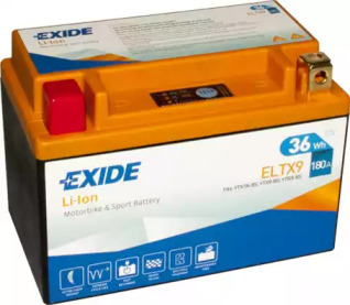 Стартерна батарея (акумулятор) eltx9 exide