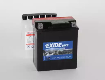 Стартерна батарея (акумулятор) etx7lbs exide