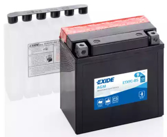 Стартерна батарея (акумулятор) etx9cbs exide